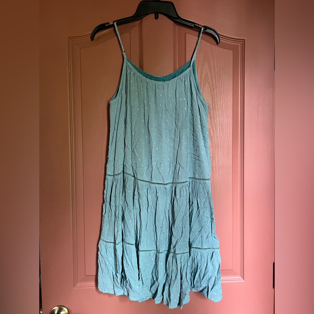 Cute Flowy Summer Blue Summer Dress
